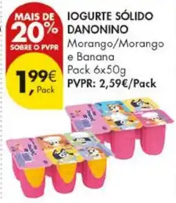 Pingo Doce Iogurte sólido danonino promoção