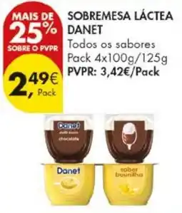 Pingo Doce sobremesa láctea danet promoção