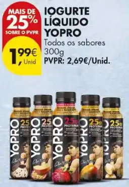 Pingo Doce Iogurte líquido yopro promoção