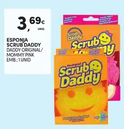Continente esponja scrub daddy promoção