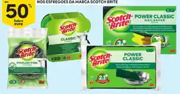 Continente nos esfregoes da marca scotch brite promoção