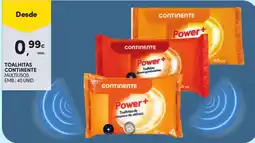Continente Toalhitas continente multiusos promoção