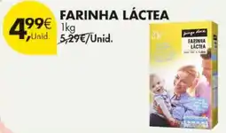 Pingo Doce Farinha láctea promoção
