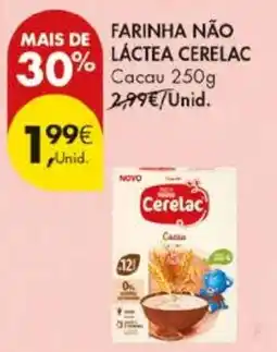 Pingo Doce Farinha não láctea cerelac cacao promoção