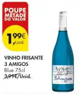 Pingo Doce vinho frisante 3 amigos promoção