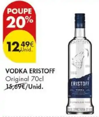Pingo Doce Vodka eristoff promoção