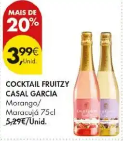 Pingo Doce Cocktail fruitzy casal garcia promoção