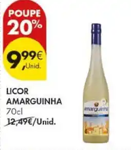 Pingo Doce Licor amarguinha promoção