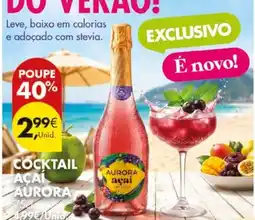 Pingo Doce Cocktail açaí aurora promoção