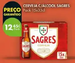 Pingo Doce Cerveja c/álcool sagres promoção