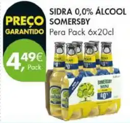 Pingo Doce Sidra 0,0% álcool somersby promoção
