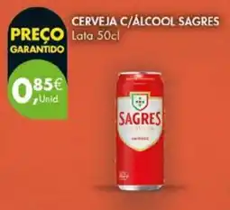 Pingo Doce Cerveja c/álcool sagres promoção
