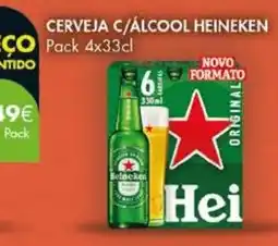 Pingo Doce Cerveja c/álcool heineken promoção