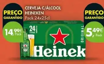 Pingo Doce Cerveja c/álcool heineken promoção