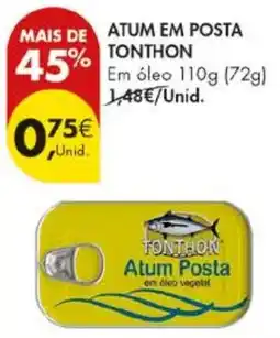 Pingo Doce Atum em posta tonthon promoção