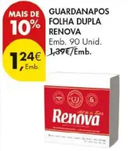 Pingo Doce Guardanapos folha dupla renova promoção