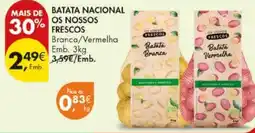 Pingo Doce Batata Nacional os nossos frescos promoção