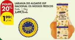 Pingo Doce Laranja do algarve igp promoção