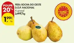 Pingo Doce Pera rocha do oeste promoção