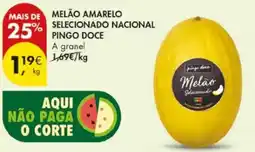 Pingo Doce melão amarelo selecionado nacional pingo doce promoção