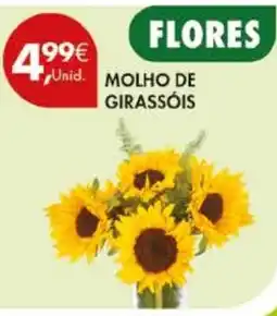 Pingo Doce molho de girassóis promoção