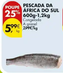Pingo Doce Pescada da África do Sul promoção