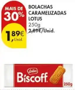 Pingo Doce Biscoff bolachas caramelizadas lotus promoção