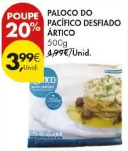 Pingo Doce paloco do pacífico desfiado ártico promoção