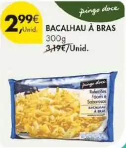 Pingo Doce Bacalhau à Bras pingo doce promoção