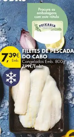 Pingo Doce filetes de pescada do cabo promoção