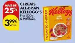 Pingo Doce Cereais all-bran kellogg's promoção
