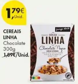 Pingo Doce Cereais linha chocolate negro promoção