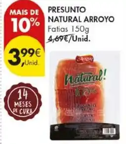 Pingo Doce Presunto natural arroyo promoção