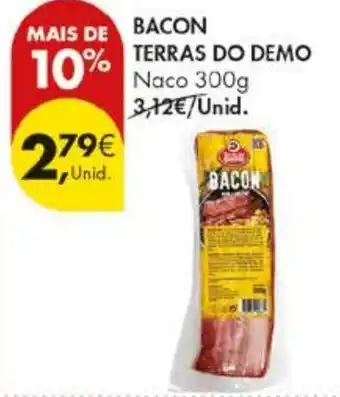Pingo Doce Bacon terras do demo promoção