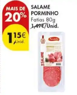 Pingo Doce Salame Pormininho promoção