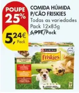 Pingo Doce comida húmida p/cão friskies promoção