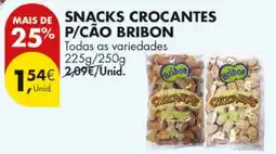 Pingo Doce Snacks crocantes p/cão bribon promoção