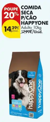 Pingo Doce comida seca p/cão happyone adulto promoção