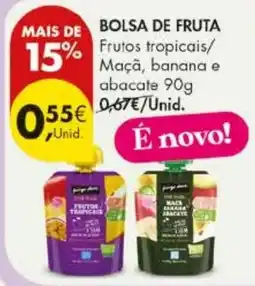 Pingo Doce Bolsa de fruta promoção