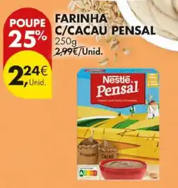 Pingo Doce Farinha c/cacau pensal promoção