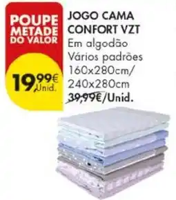 Pingo Doce jogo cama confort vzt promoção