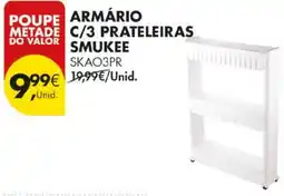 Pingo Doce armário c/3 prateleiras smukee promoção