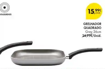 Pingo Doce Grelhador quadrado grey promoção