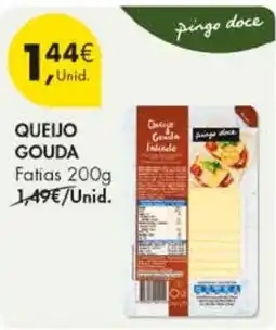 Pingo Doce Queijo Gouda Pingo Doce promoção