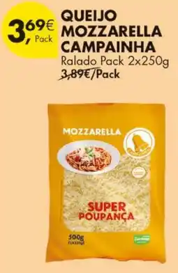 Pingo Doce Queijo mozzarella campainha promoção