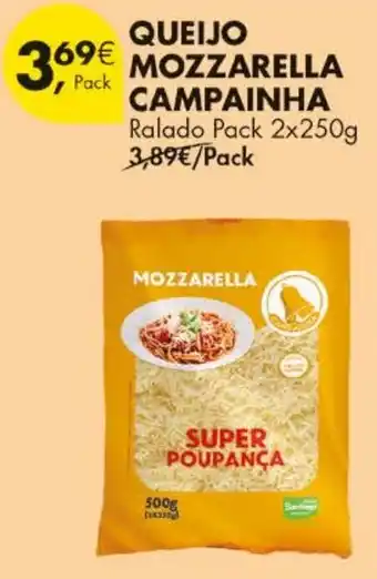 Pingo Doce Queijo mozzarella campainha promoção