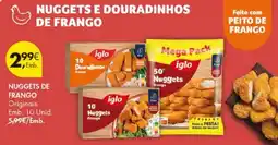 Pingo Doce nuggets e douradinhos de frango iglo promoção
