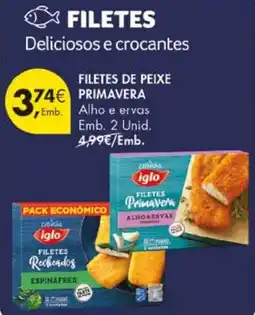 Pingo Doce filetes de peixe primavera alho e ervas promoção