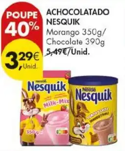 Pingo Doce Achocolatado nesquik promoção