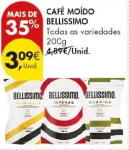 Pingo Doce Café moído bellissimo promoção